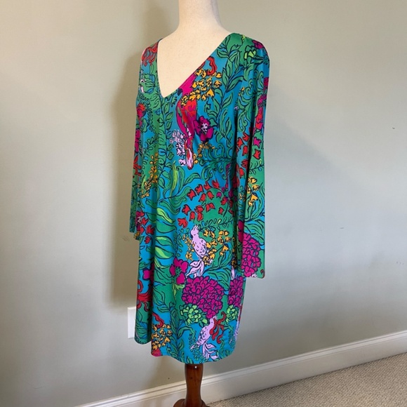 Lilly Pulitzer Shake Your Tailfeather Dress - Size M - Picture 3 of 11